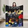 Forsaken Character Blanket  Soft Warm Cozy Throw for Sofa Bed Car Chair Travel Home Decor Funny Bedspread Spring Autumn