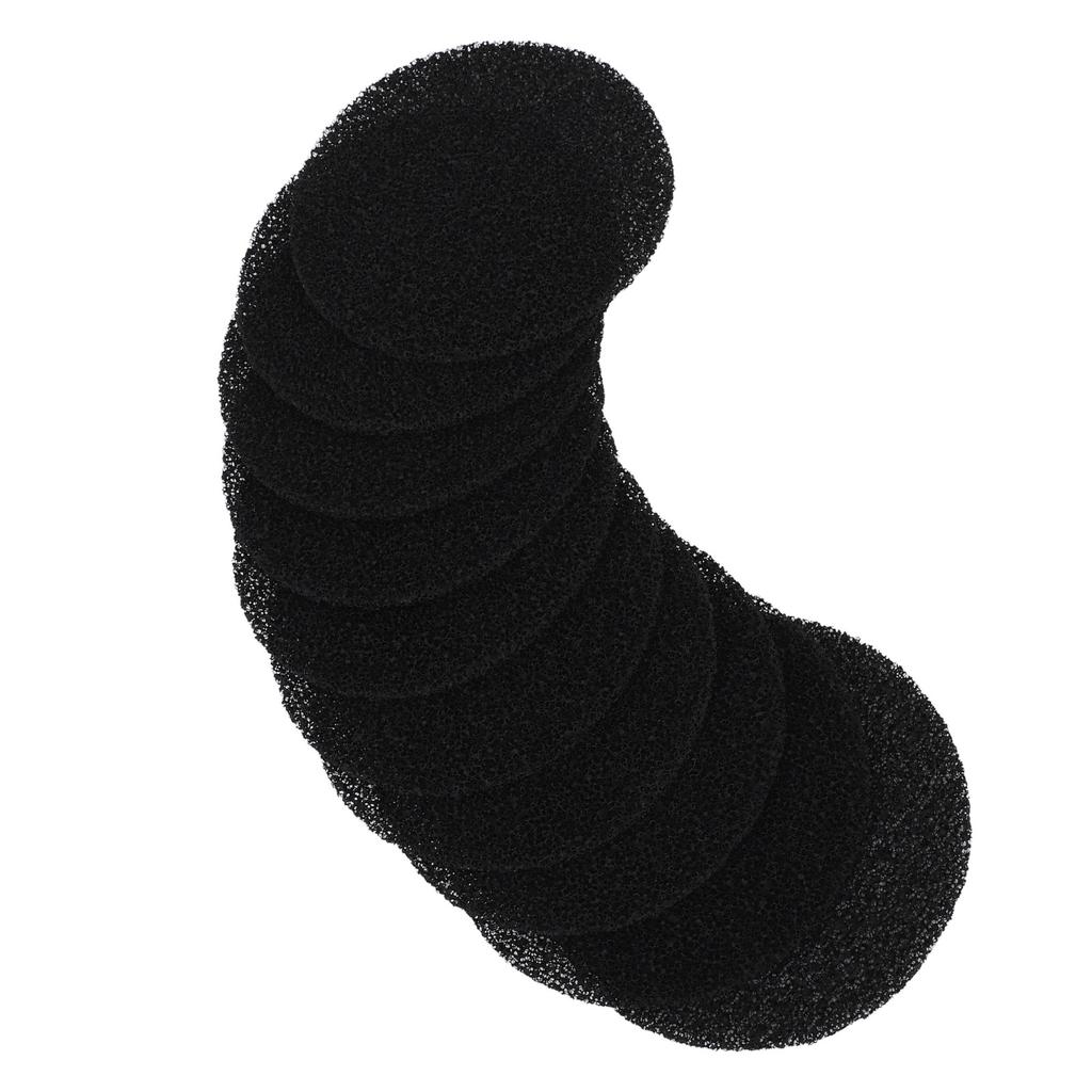 10pcs Mini Desktop Range Hood Filter Sponge Kitchen Range Hood Activated Carbon Filter Sponge Pad