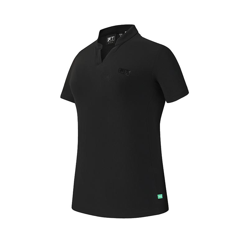 

Серия FILA Golf Минималистичный Тренд Личности Классический Спортивный Повседневный Качество Гольфа Универсальная Удобная Футболка с Коротким Рукавом Женские топы A11W625133FBK S