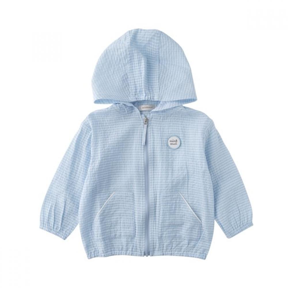 

Mink Mui Sheer Sucker Check Jumper 36114 110 02 BL/24 months (90)