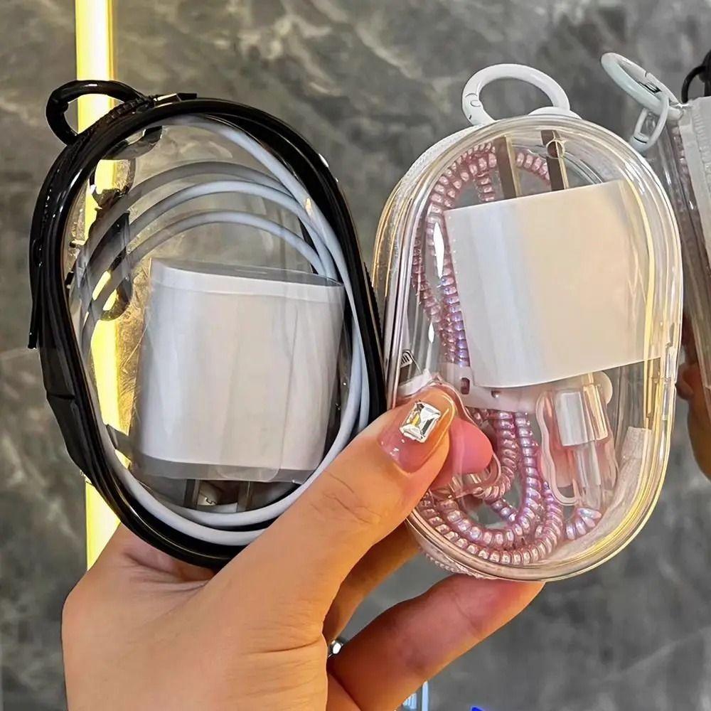 

Necklace Jewelry Dustproof Bag Earrings Jewelry Storage Pouch Data Cable Storage white-rectangle