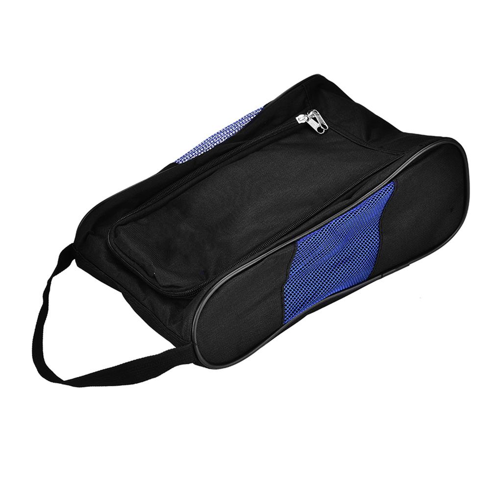 Portable Breathable   Shoes Bag Case   Pouch Storage Sports Accessory(Black)