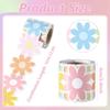 32.8-Foot colored flower self-adhesive sticker