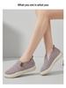 Women's Soft Sole Slip-On Cloth Shoes - Comfortable Summer Style for Middle-Aged and Elderly