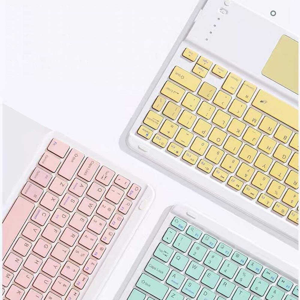 IPad Air M2 2025 Tastatur Kompatibel mit iPad Air mit Apple Pencil Ständer und Voll Pink 11-Zoll 2024/M3 Hülle, 4/Air 5, Touchpad, Aufbewahrung, Funktion,