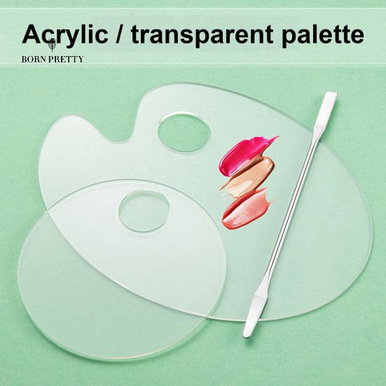 

Практичная прозрачная палитра ногтей Украшения Безопасные Различные стили Устойчивые к пожелтению