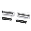 Foil Cutter Head Replacement for 5S M90 P50 555 370 Series Electric Shaving Tool Ultra Thin Foil and Cutter Parts 2pcs