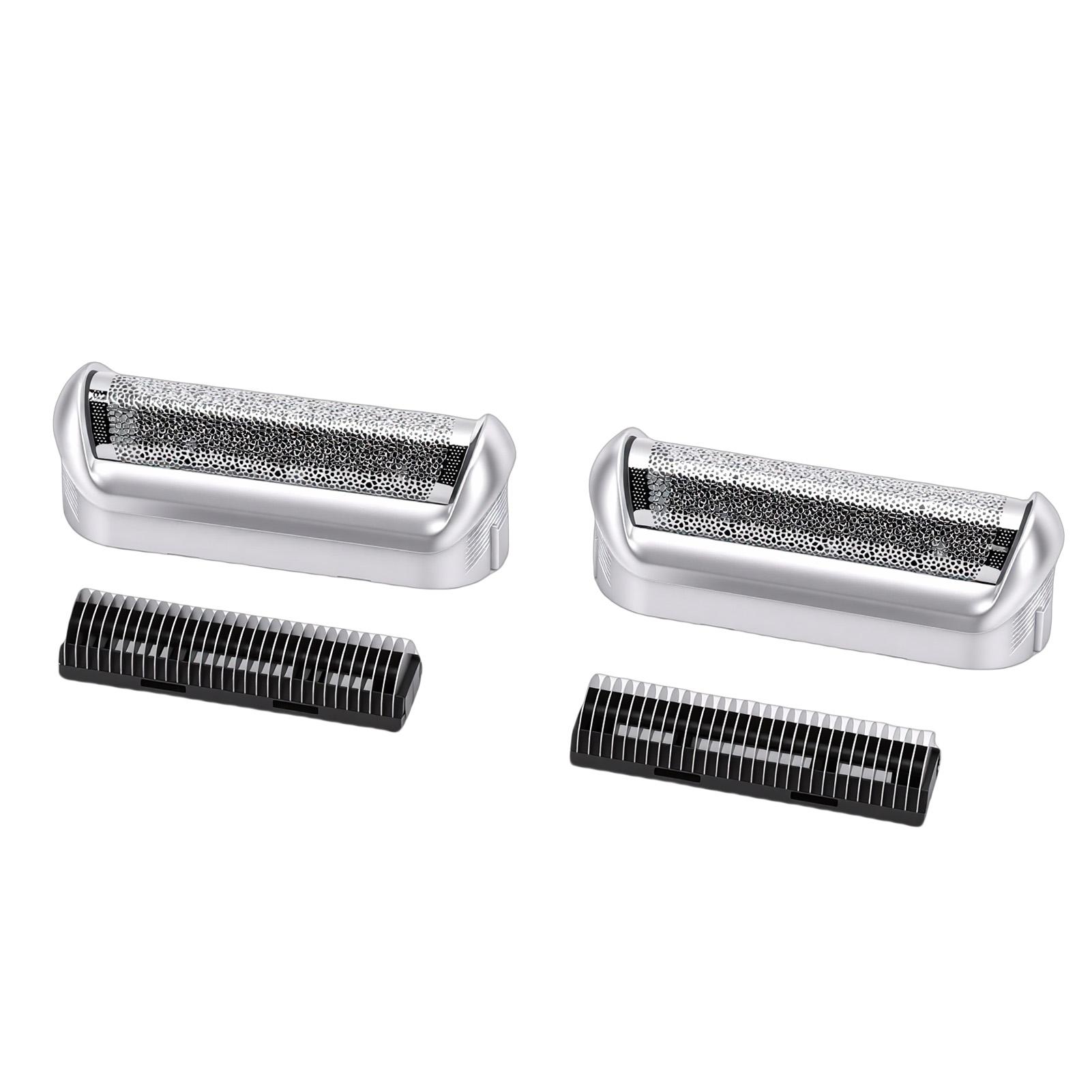 

Foil Cutter Head Replacement for 5S M90 P50 555 370 Series Electric Shaving Tool Ultra Thin Foil and Cutter Parts 2pcs