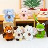 15cm Plushie Keychain Dolls Soft Plush Pendants Cute Stuffed Animal Pendants  Kids