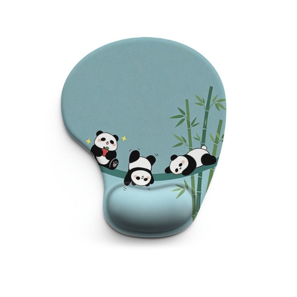 Silicone Comfortable Wrist Rest Non-Slip Desktop Wrist Support Cartoon Animal Mouse Pad  Computer