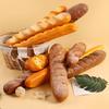 Baguette e Bruco in PU Sintetico, Oggetto di Scena per Esposizione, Decorazione o Servizi Fotografici