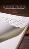 Extra Thick Soft Leather Business Meeting Notebook, Large Size