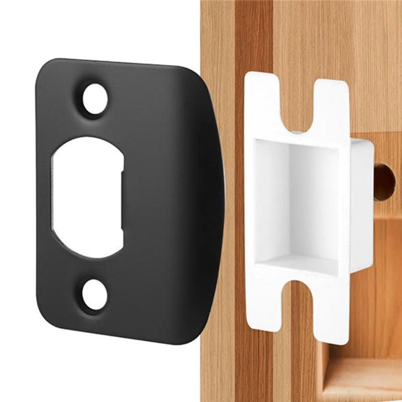 Standard Door Strikes Plate Practical Residential Security Striker Door Lock Latches Restorers Spacer Easy Installion