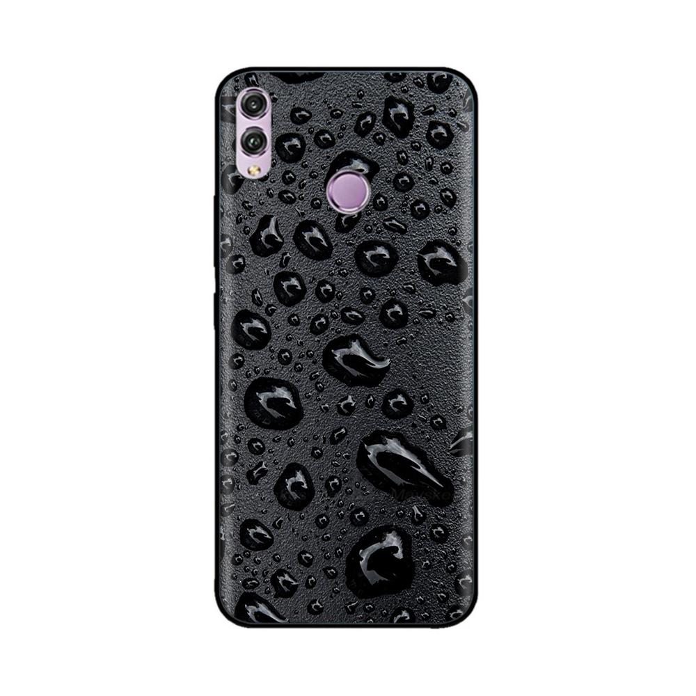 For Huawei Honor 8X Case Silicon Soft TPU Cartoon Painted Back Cover Phone Case for Huawei Honor 8X 8 X Honor8x Cases Bumper