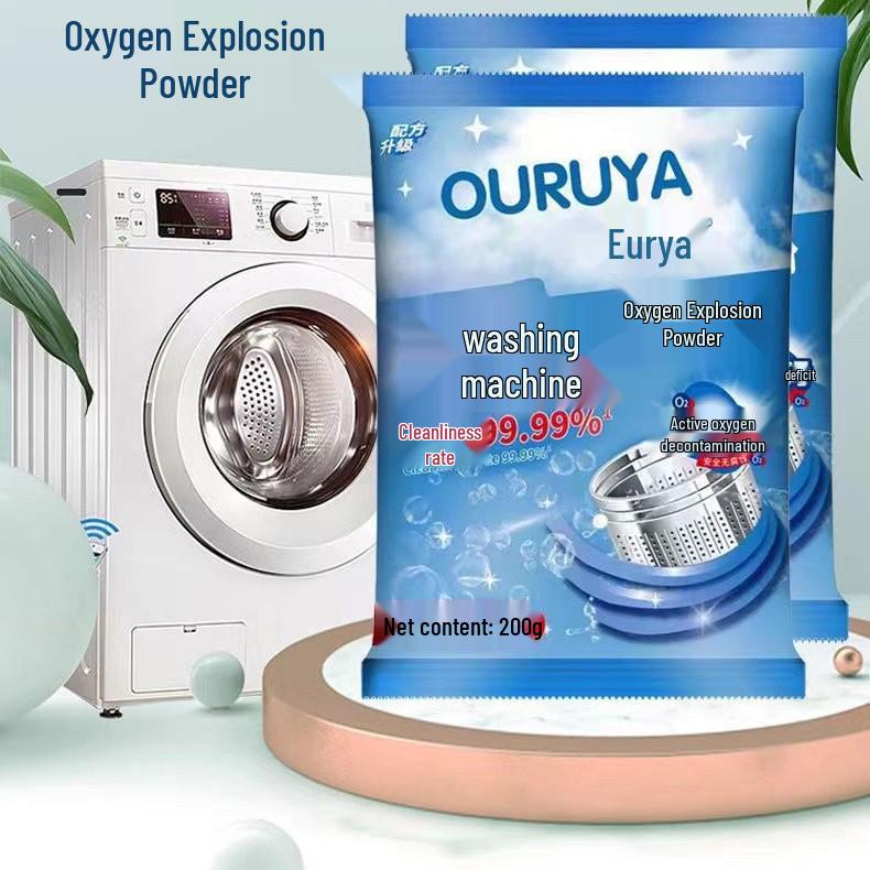 High-Efficiency Washing Machine Tub Cleaner: Powerful Descaling and Sterilization Oxygen Powder