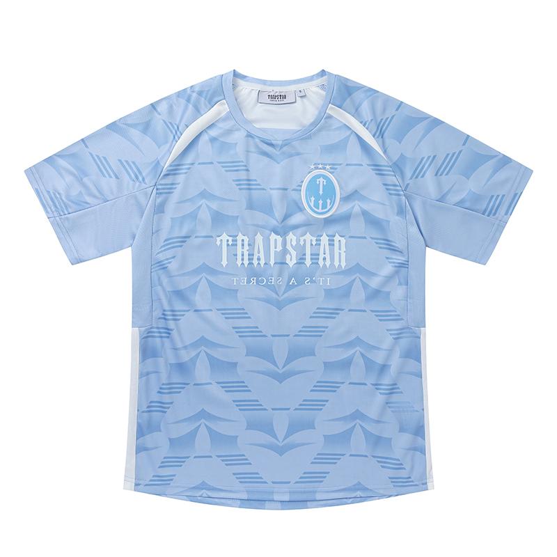 Trapstar London 2026 New Summer Trapstar Logo Diagonal Logo Number 23 Basketball Jersey Football Jersey Gradient Sports Short Sleeved T-shirt