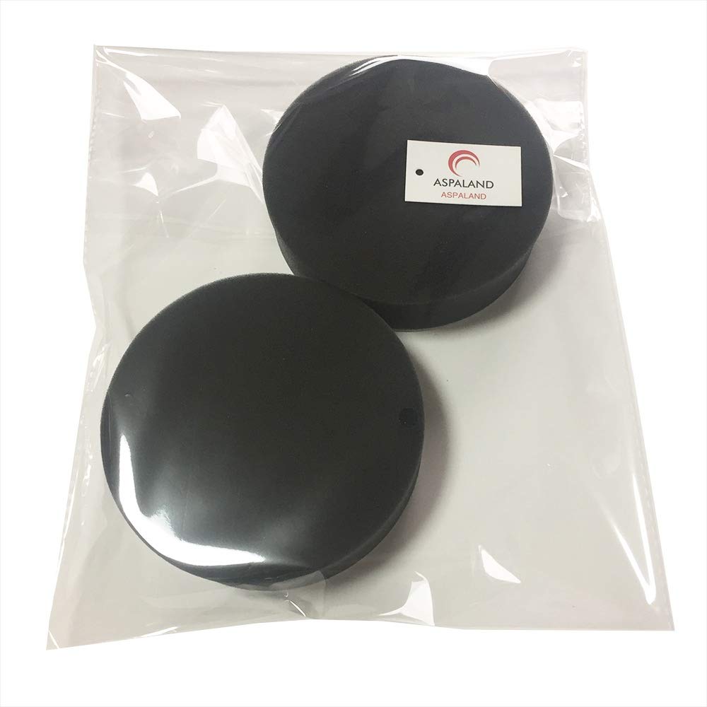 ASPALAND Sponge Buff, Magic Tape, Electric Polisher, Car Wash, Waxing (For Fine Particles) 4.9 inches (125 mm)