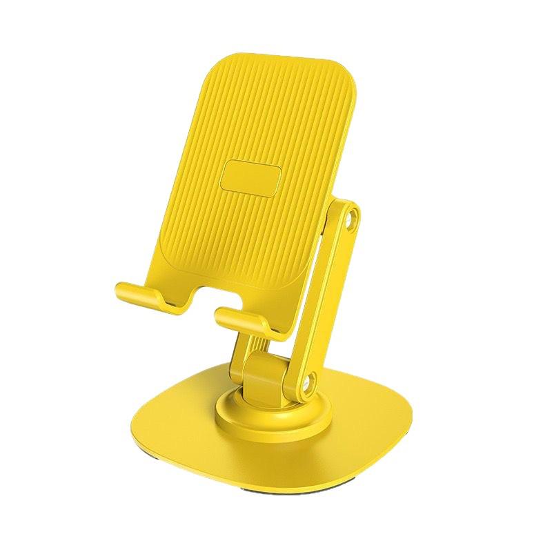 360° Rotatable Metal Folding Phone Stand for Live Streaming and Online Classes
