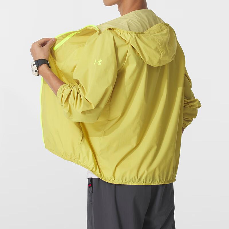 Under Armour Sports Running Hooded Zip Jacket Men Jackets 1381879-729