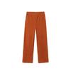 Anta Solid Color Elastic Straight Loose Knit Sports Pants Women Bottoms Sugar-Coffee 162517310-2