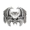 Skull Bat Ring Open Vintage Personality Hipster Wide Edition Ring Punk Jewelry Men Premium Durable Quality Useful