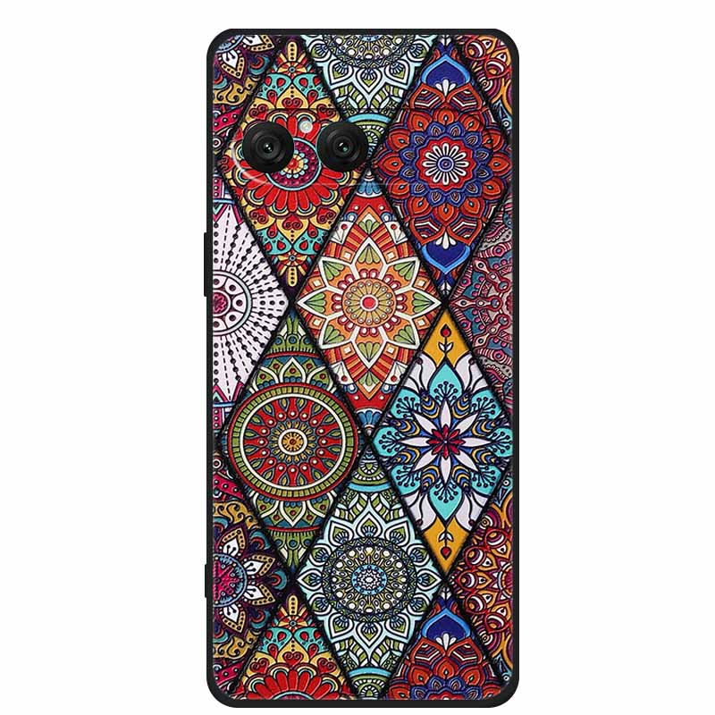 3D Emboss Case For Sony Xperia 10 VII 5G Phone Case Flowers Silicone Soft Coque Funda For Sony Xperia 10 VII Back Cover Case Bag