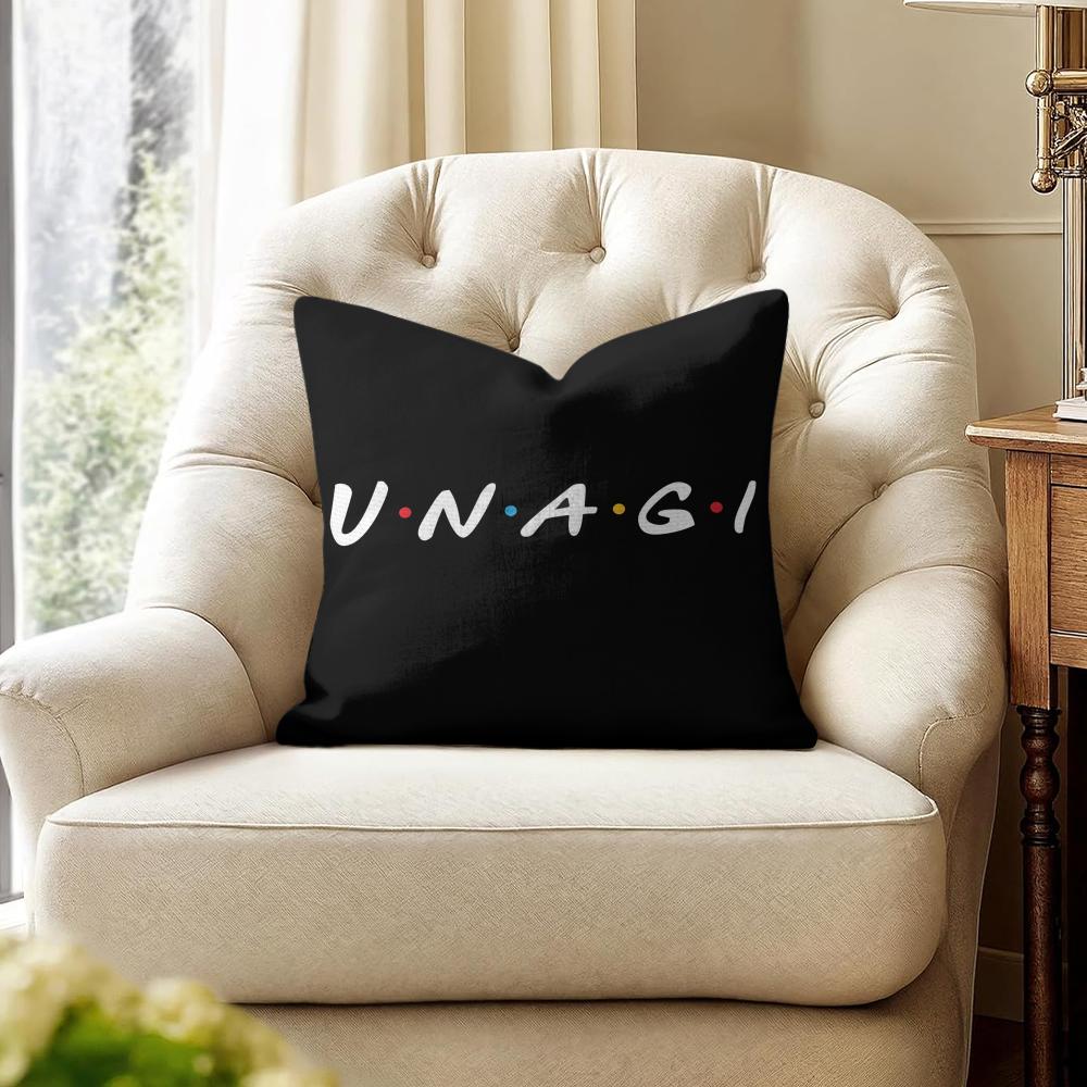 Classic FFriends Funny Quotes Cushion Cover Natural Linen Organic Fabric DoubleSided Printing Couch Pillow Covers Home Decor