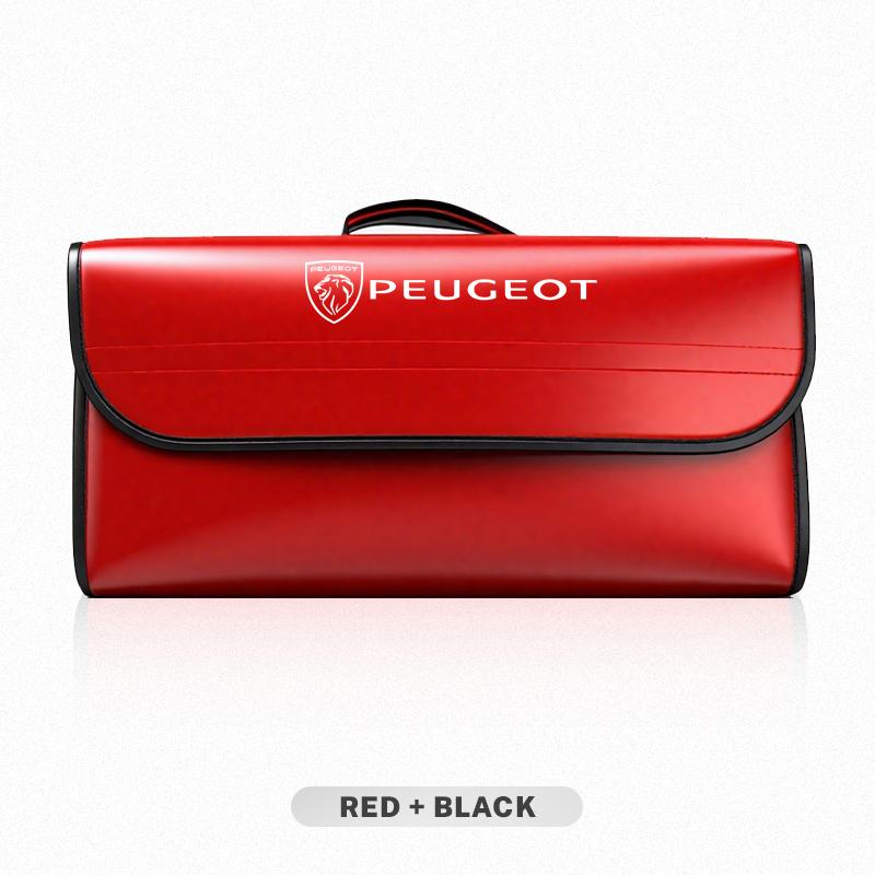Peugeot Car Trunk Organizer Box Large Capacity Folding Storage Bag For Peugeot 408 4008 308 3008 Rifter 5008 508 2008 208 301