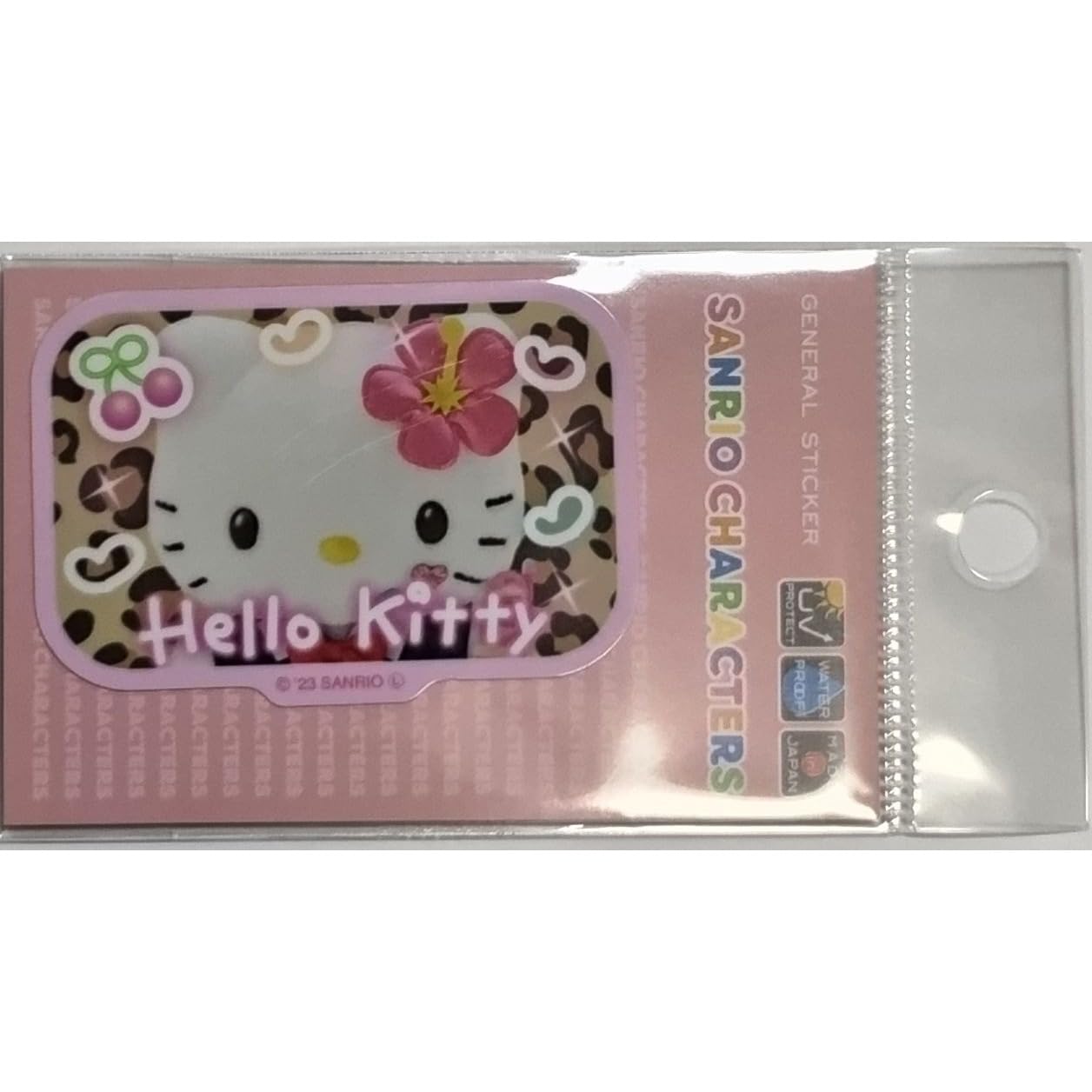 

Персонажи Sanrio Heisei Kogal Мини-наклейка Hello Kitty Deco Персонаж Sanrio SAN-063