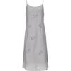2025 Autumn Lyocell Blend Hollow-out A-line Maxi Dress