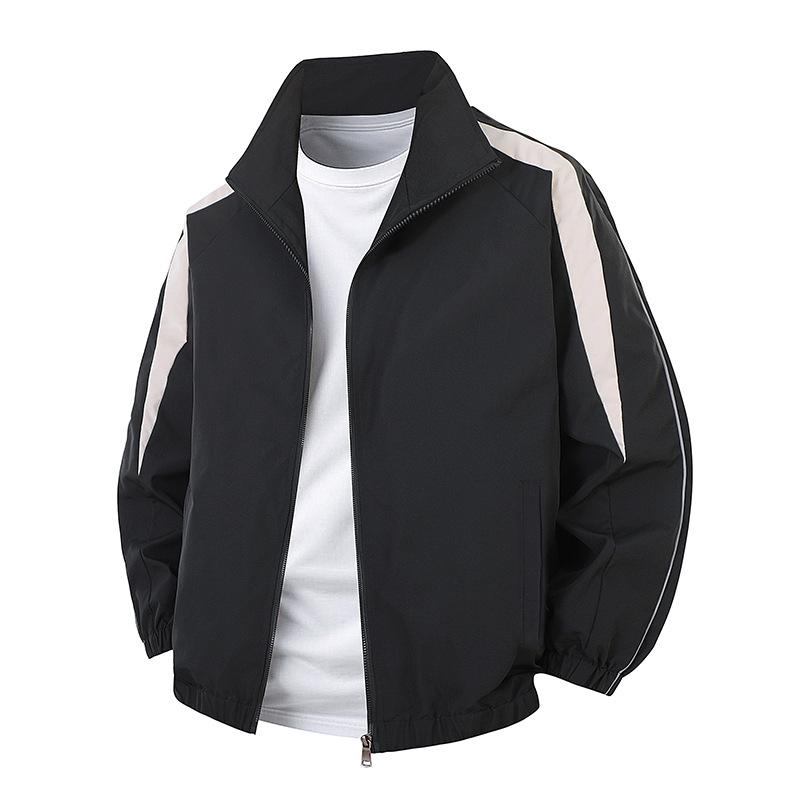 

Teenager Reflective Casual Jacket Men s Spring and Autumn Style Spring Baseball Uniform Men s Spring Clothes Men s Clothing 3XL
