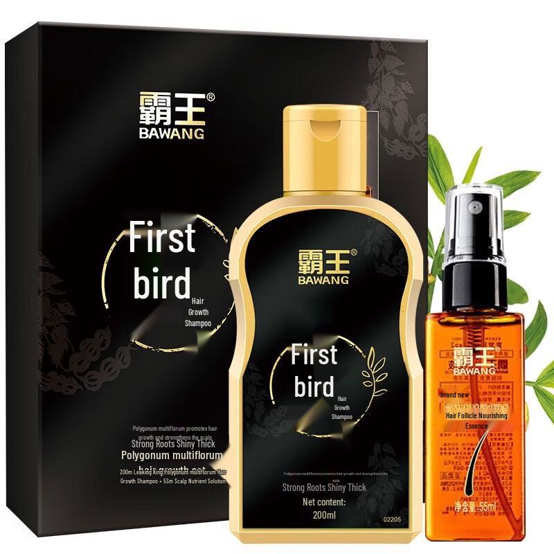 

BaWang Shouwu Hair Growth Shampoo & Scalp Tonic Set
