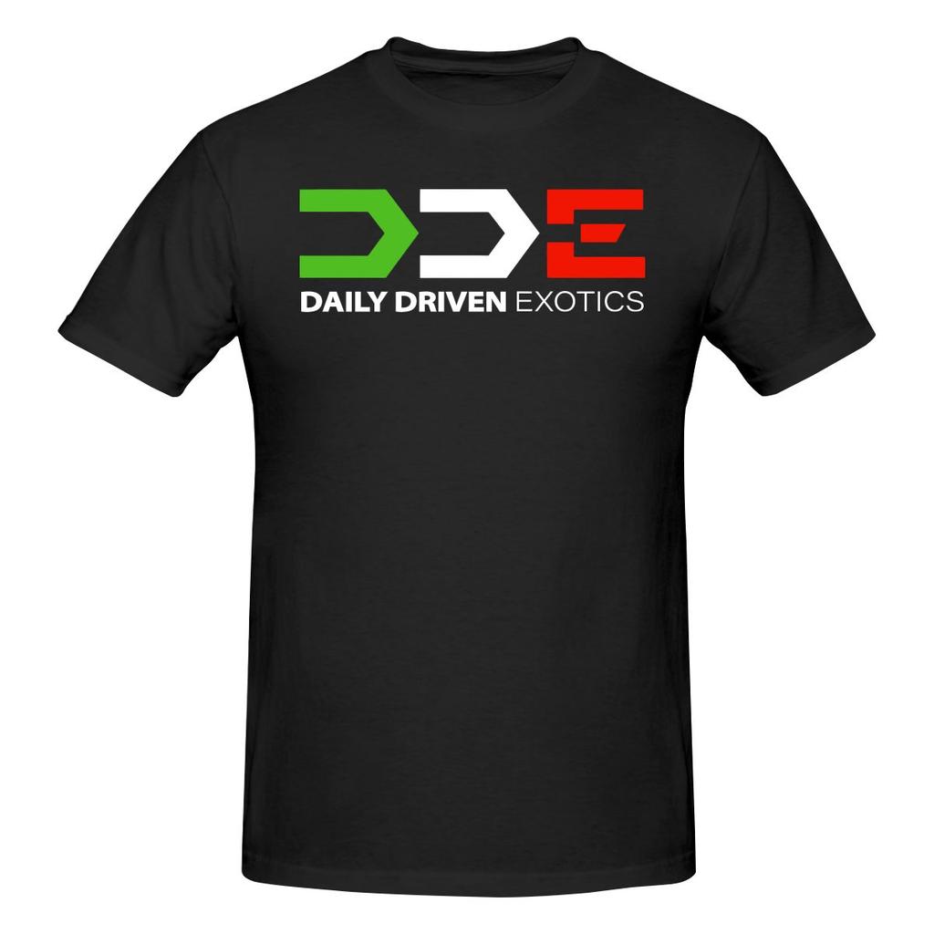 Dde Daily Driven Exotics Sweatabsorbing Tshirt Casual Versatile Classic Colors Tee