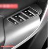 Car Styling Black Carbon Decal Car Window Lift Button Switch Panel Cover Trim Sticker 4 Pcs/Set For Buick Regal Opel Ignia