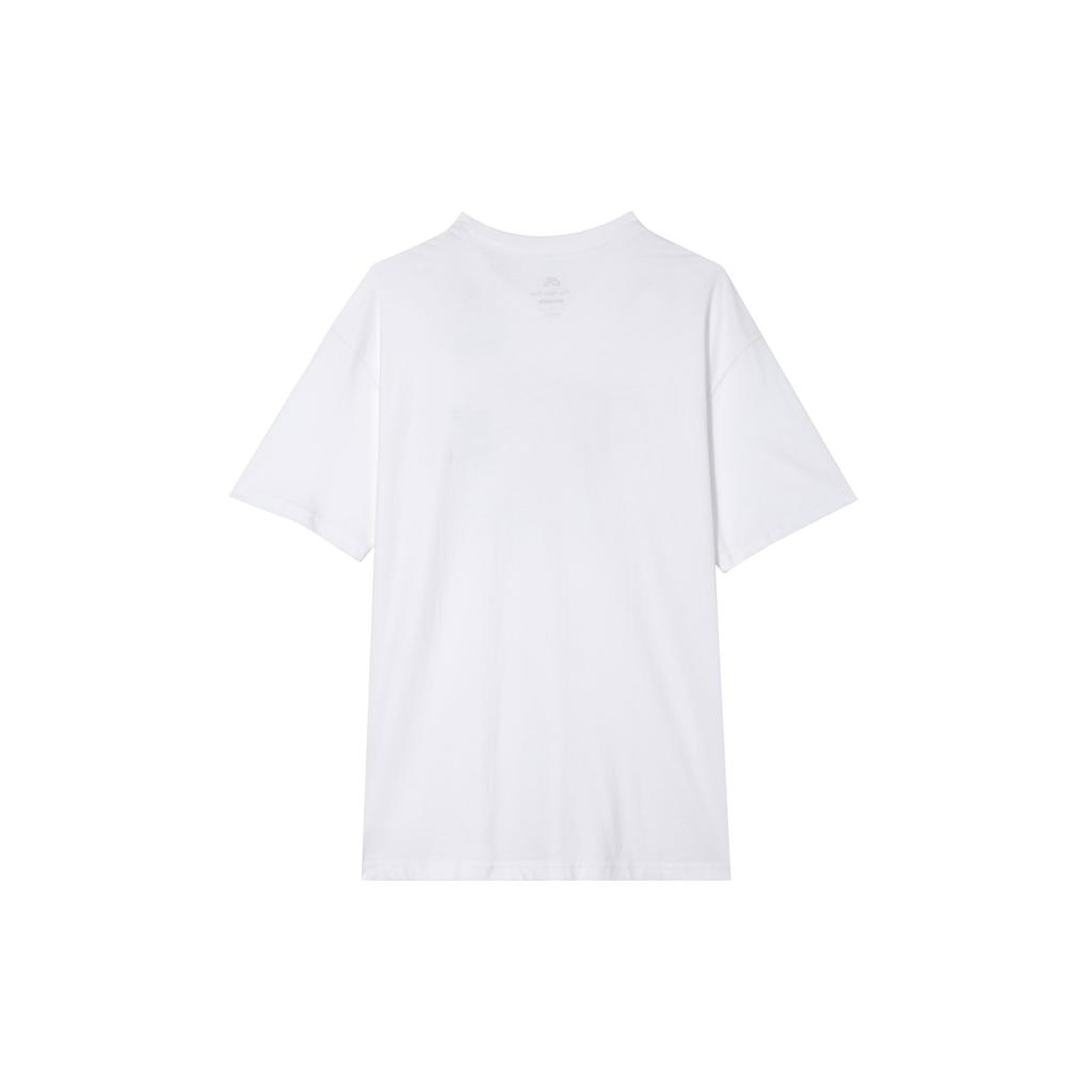 Nike Alphabet Print Pullover Skateboard Short Sleeve T-Shirt With Drop Shoulders Men Tops White FJ1138-100