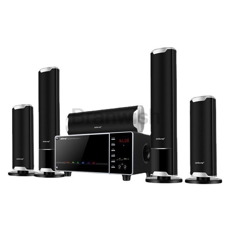 New 100W High-power Home TV Living Room KTV Bluetooth Speaker Surround Sound Subwoofer Speaker 5.1 Home Theater System Audio Set