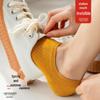 Dopamine Boat Socks: Non-Slip, Solid Color, No Heel, Low-Cut, Lightweight Summer Socks