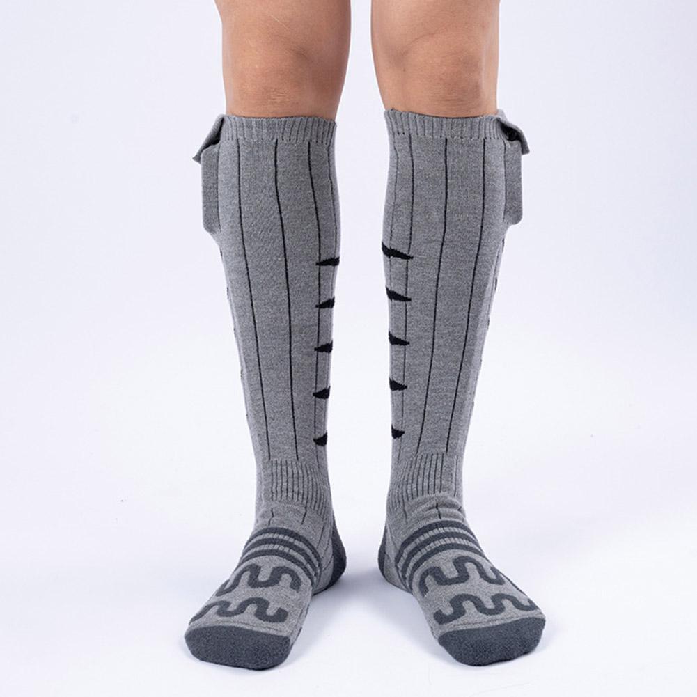 Electric Heated Socks (No Battery) Cold-Proof Winter Heating Socks Fast Heating Warm Winter Socks for Cycling Camping Skating