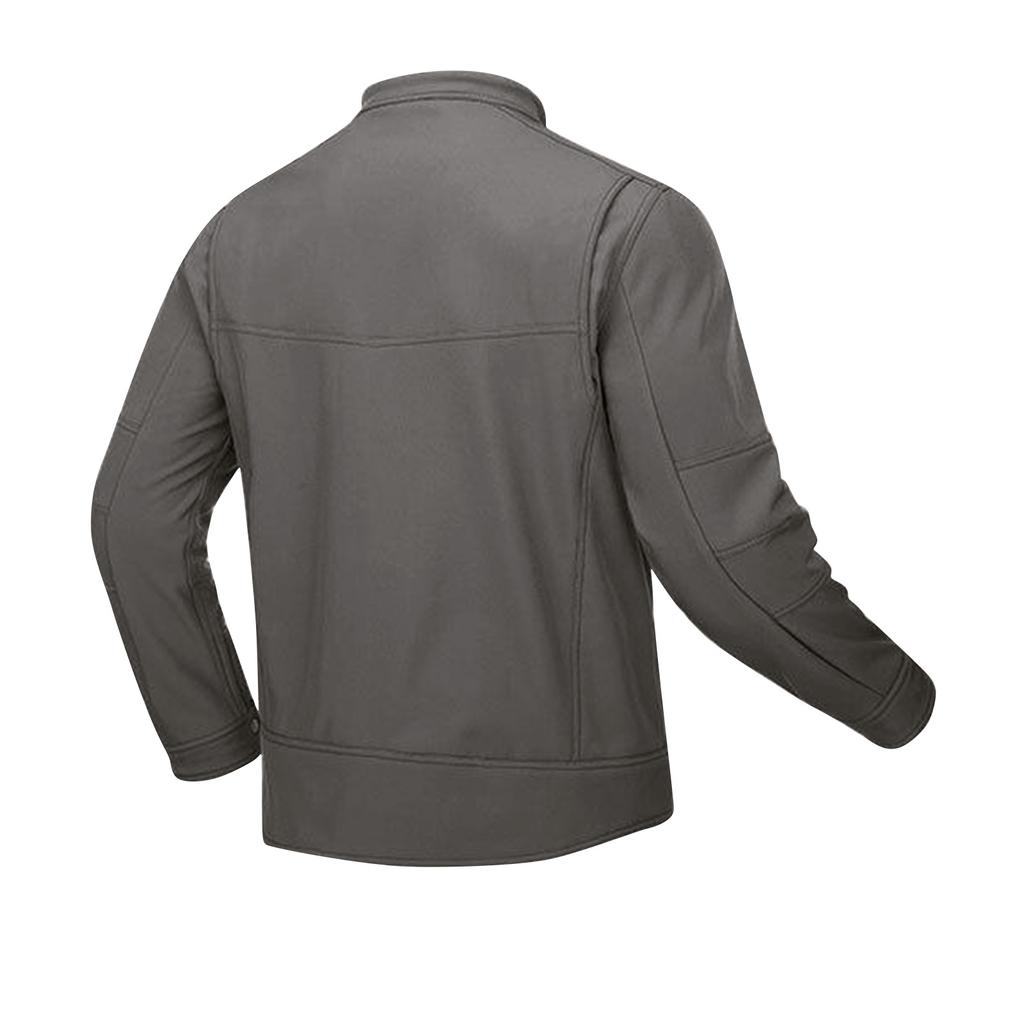 Men's Winter Solid Color Jackets Men's Fashion Trend Jackets Breathable Windproof Jackets Outdoor Sports Jackets