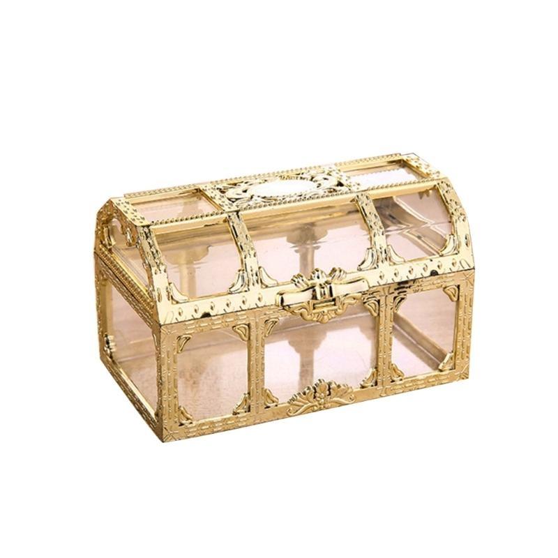 A52E Jewelry Storage Display Box Container Decorative Card Jewelry Trinket Decor