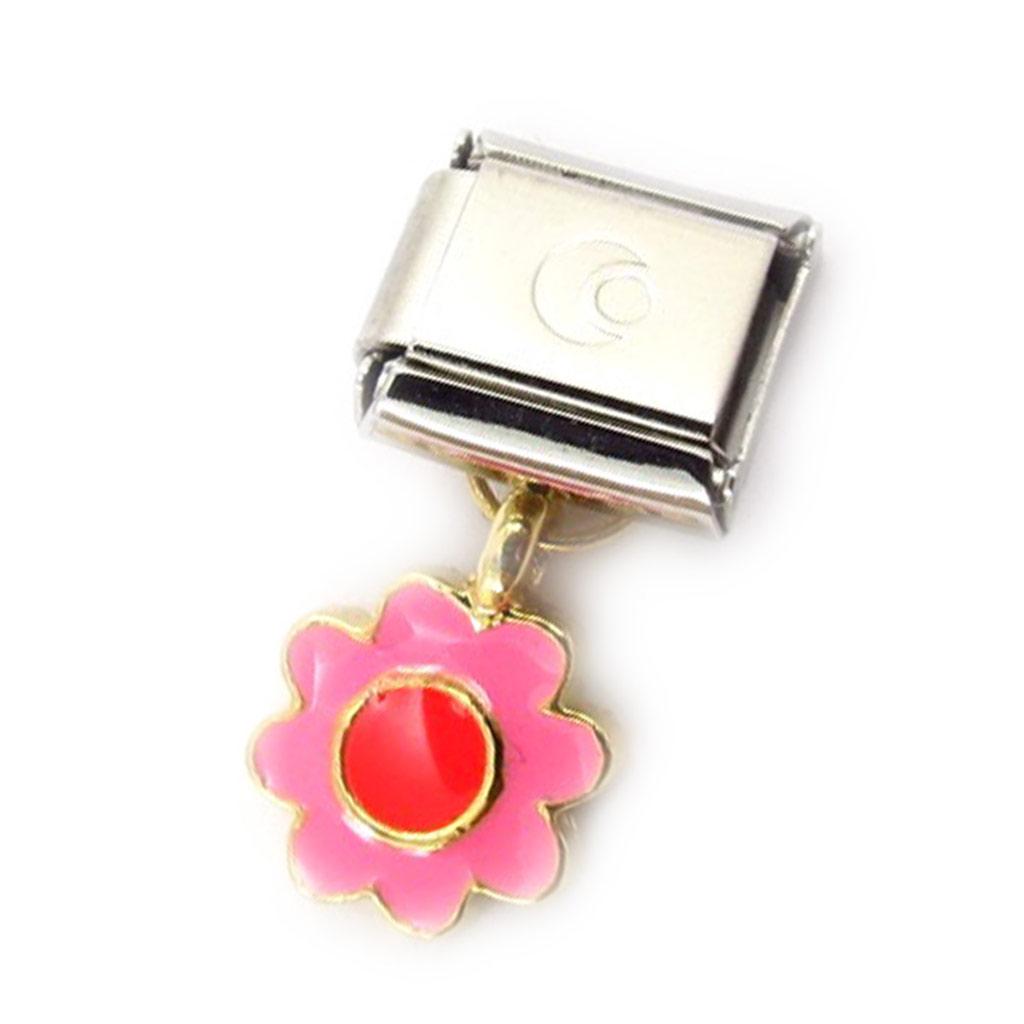 Les Trésors De Lily [C5988] - Pink Red 'Fleur' Mesh