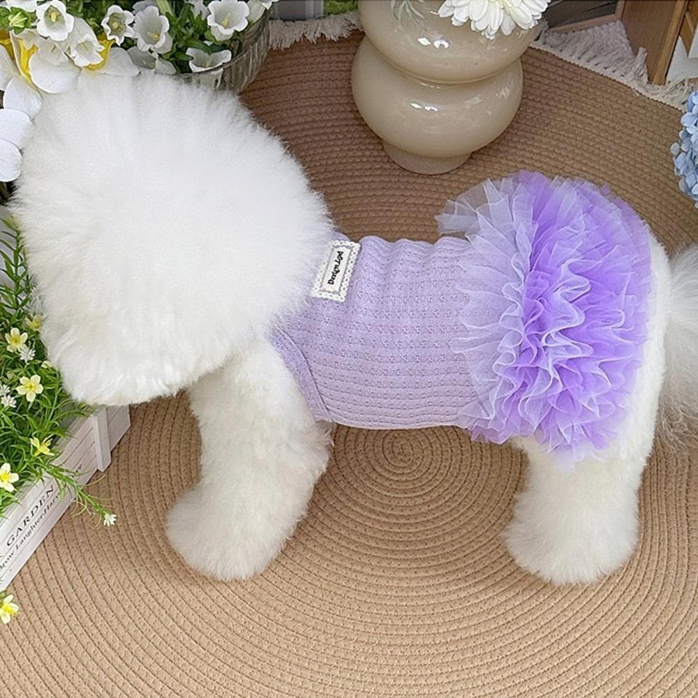 Breathable Dog   Princess Dress Lace Cat Dress Cute Dog Summer Dress  Pet Product
