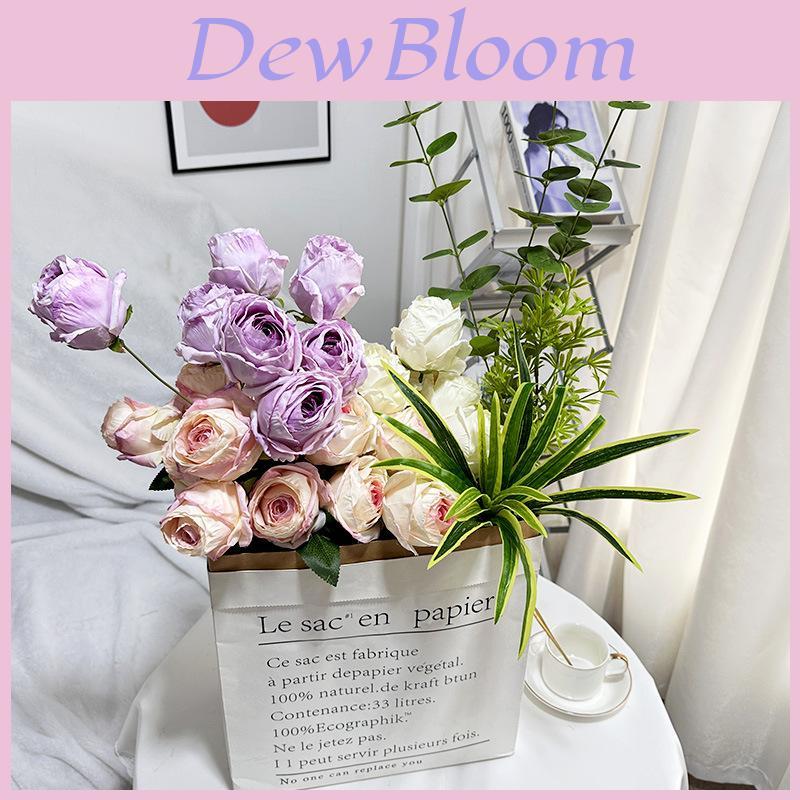 Romantic Rose Home Decor Wedding Table Centerpiece Faux Flowers For Interior Design