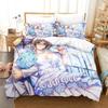 New 3d Print Anime Kawai Young Girls Amakano Beding Set Single Twin Ful Quen King-Sized Dimensionsd Dimensions Bed Linen Set Adult People Kid Bedrom