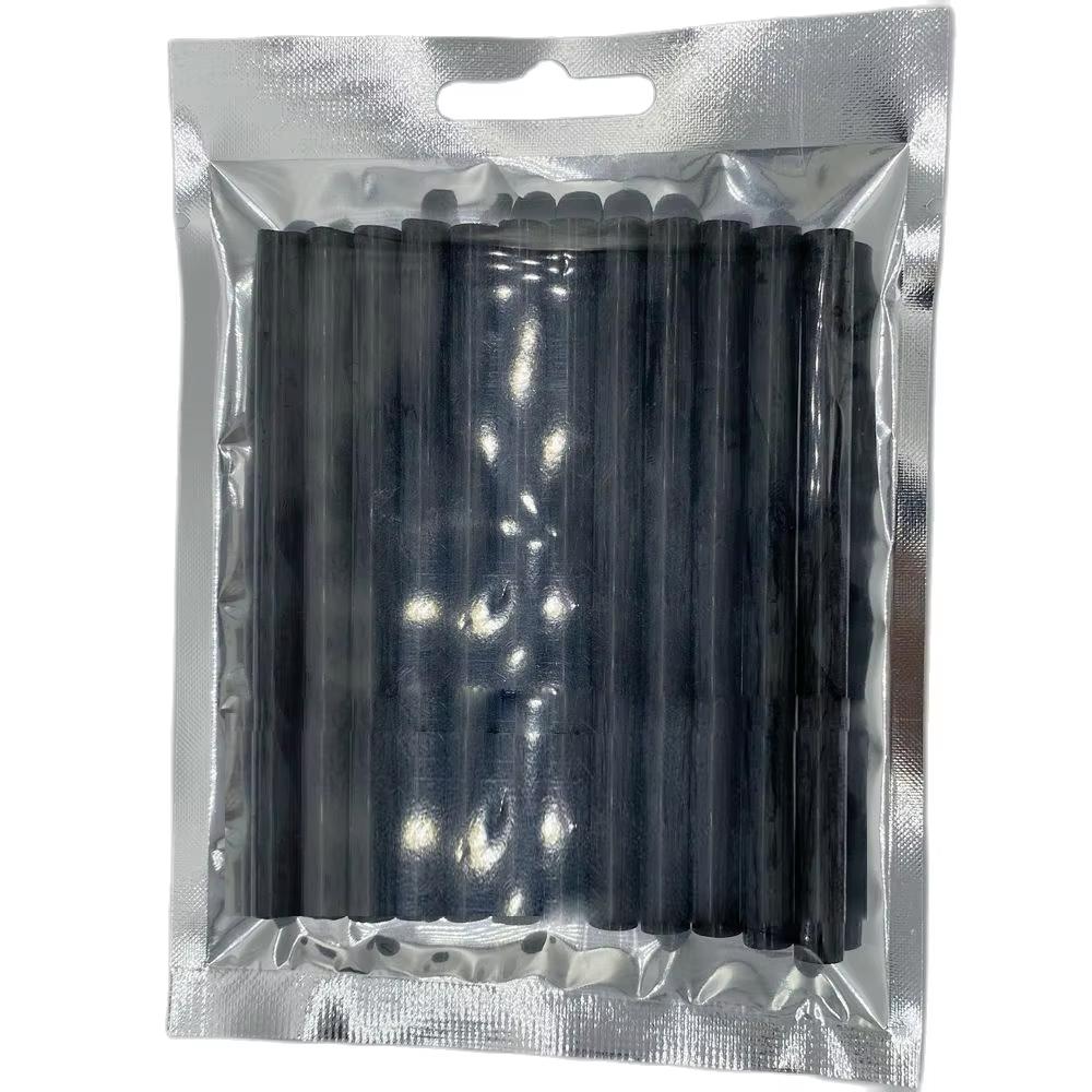 24 Pcs Professional Hair Extensions Sticks, Hair Styling Tool Gun Glue Wig Hair Extension Hot Glue Adhesive Sticks ,Wig Tool