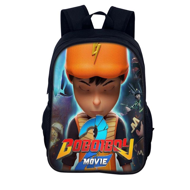BOBOIBOY 16-Inch Element Hero Children's Backpack: Double Shoulder Design