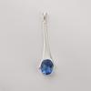 Tanzanite Gemstone 925 Sterling Silver Handmade Jewelry Women Pendant 1.79" PP-69-9