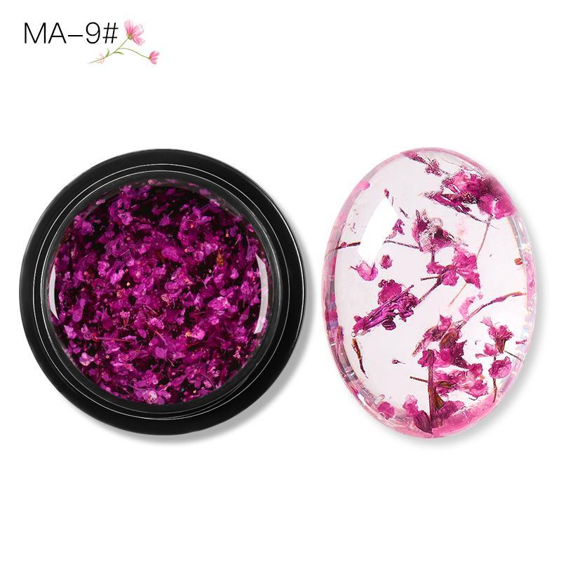

MEET ACROSS 7 мл блестящий гель-лак для ногтей с сушеными цветами, красочный замачиваемый УФ-гель для ногтей, сделай сам, живопись, цветочный дизайн ногтей, лаки для маникюра MA-9