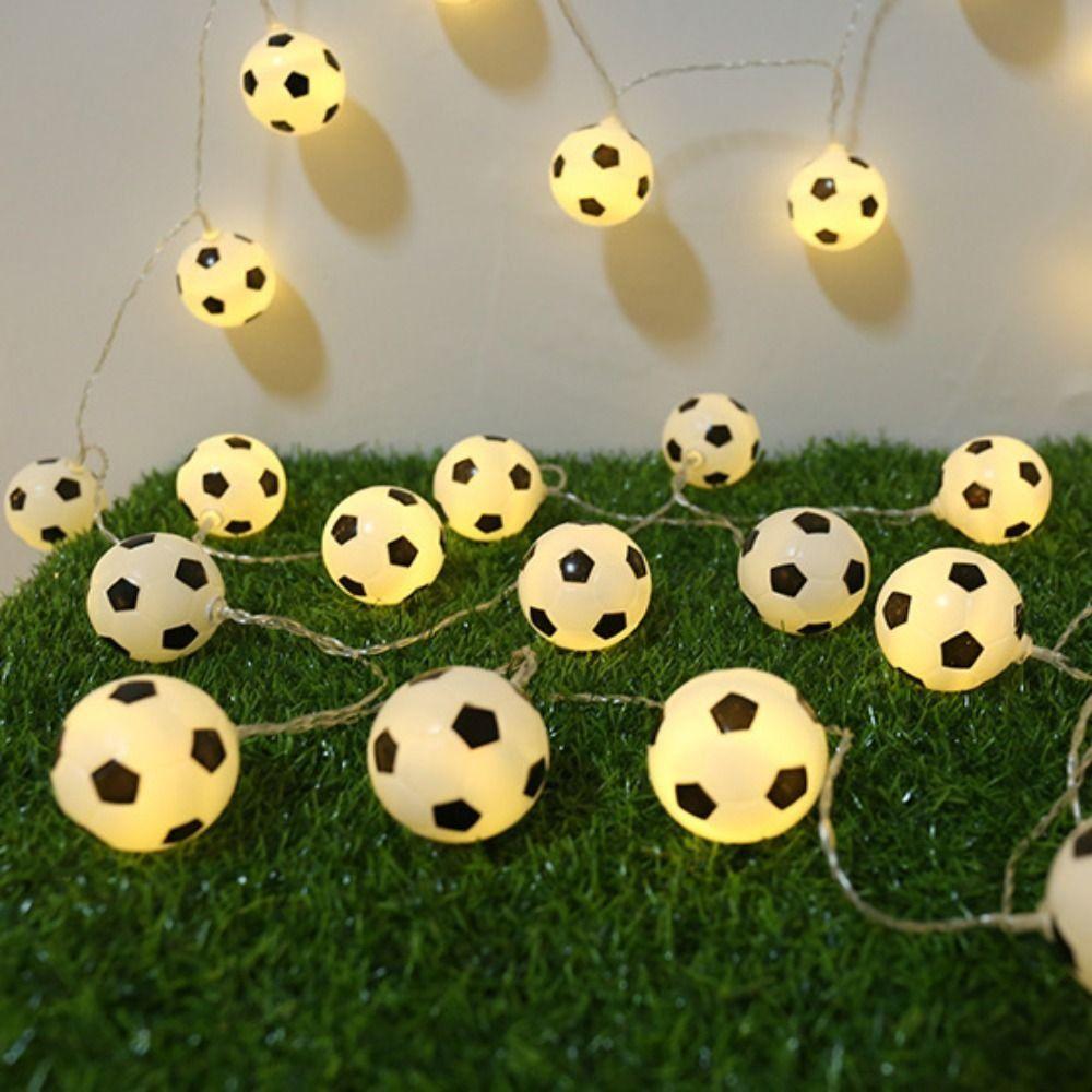 Creative Star Garland Lamp Cloud Basketball Decorative Lights Night Light Outdoor Garden