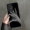 Funny X-Ray Hand Bones Soft Phone Case for Samsung A17 A16 A15 A14 A13 A57 A56 A55 A54 A53 A37 A36 A35 A34 A33 A26 A25 A24 A23 A